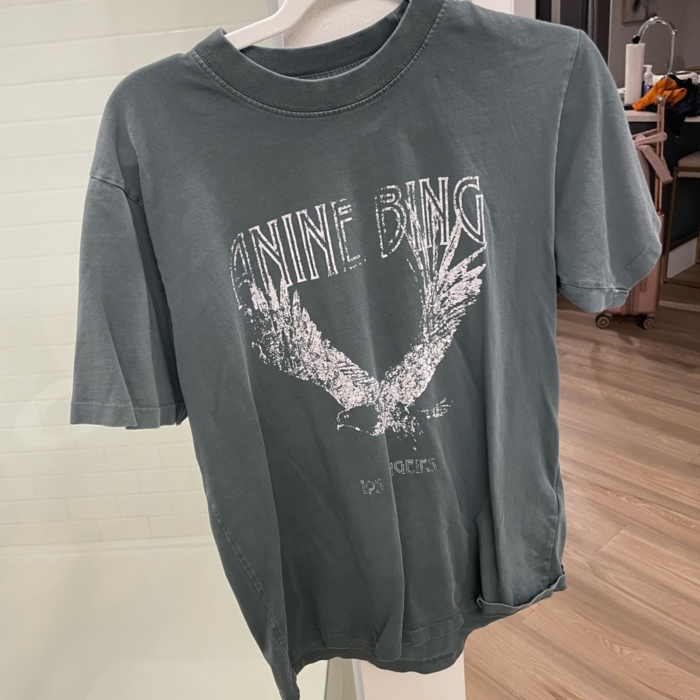 Anine Bing - Lili Tee Eagle - Washed Black